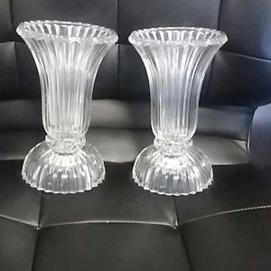 2/PARTYLITE VIENNA WALTZ CANDLE HOLDERS